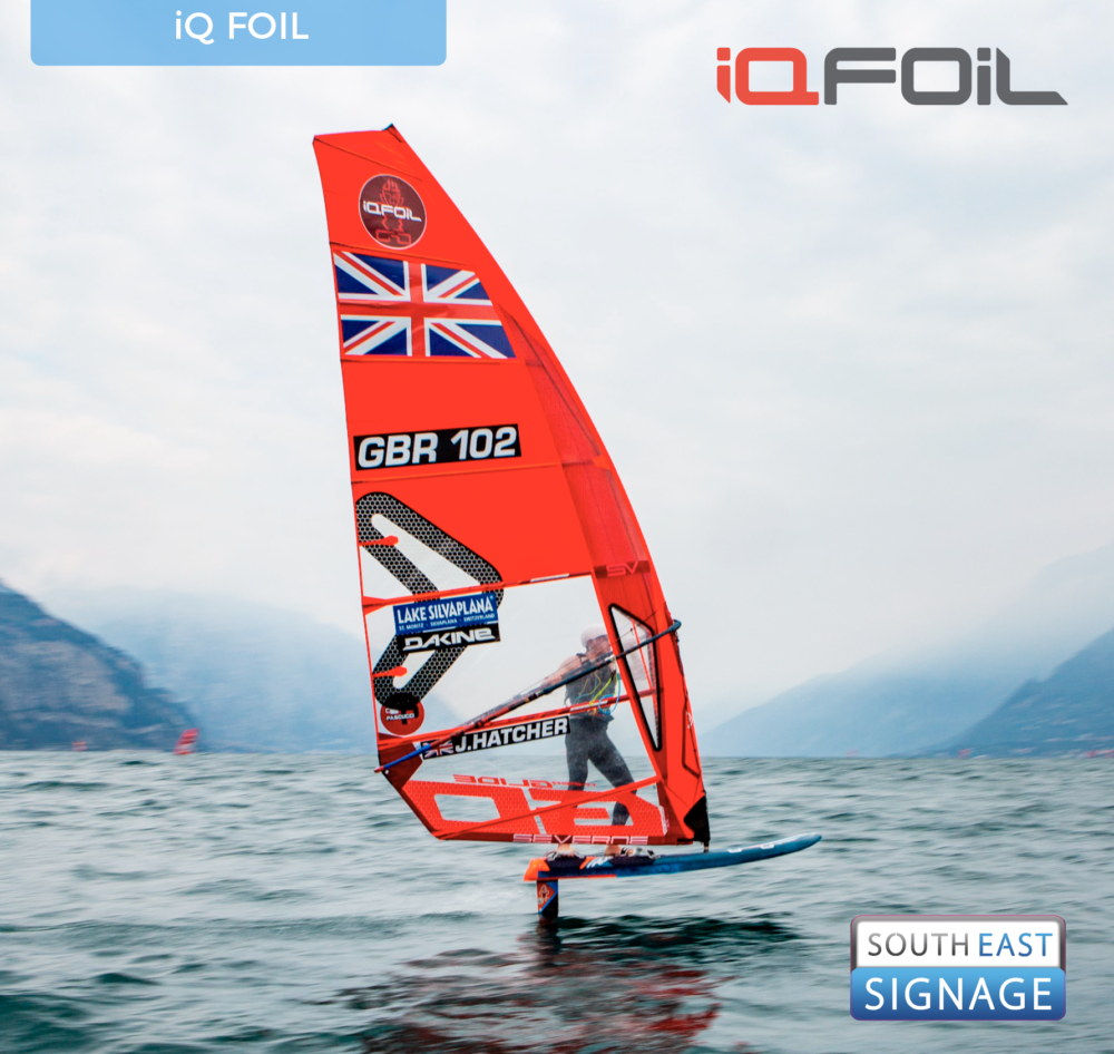 iQFOiL Class Windsurfing Sail Numbers Set image 3