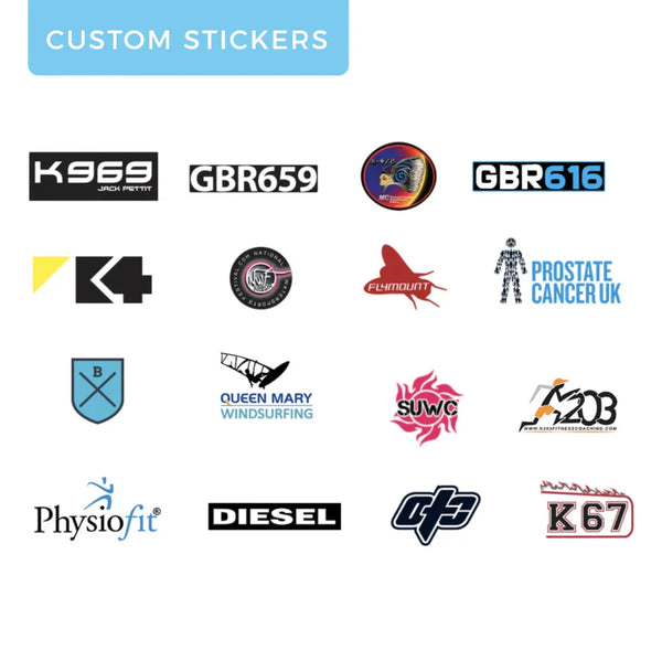 Custom Printed Vinyl Stickers and Numbers – South East Signage