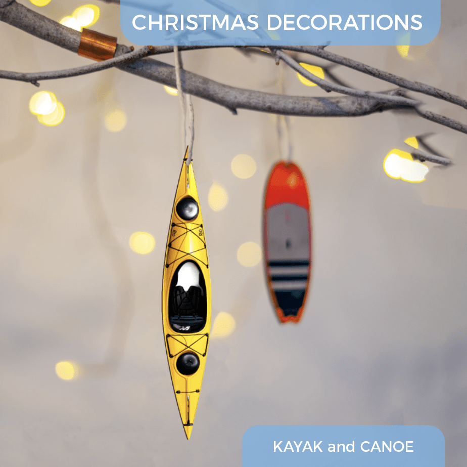 Bespoke Kayak or Canoe Christmas Tree Decoration image 0
