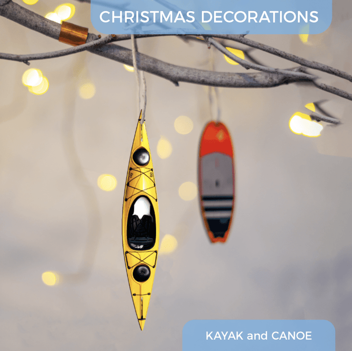Bespoke Kayak or Canoe Christmas Tree Decoration image 0