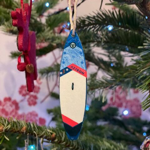 Bespoke Paddleboarding Christmas Tree Decoration image 6
