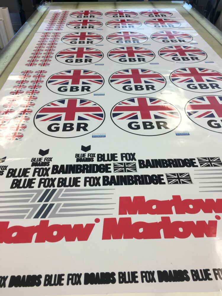 IKA Kitesurfing Board and Helmet Stickers image 1