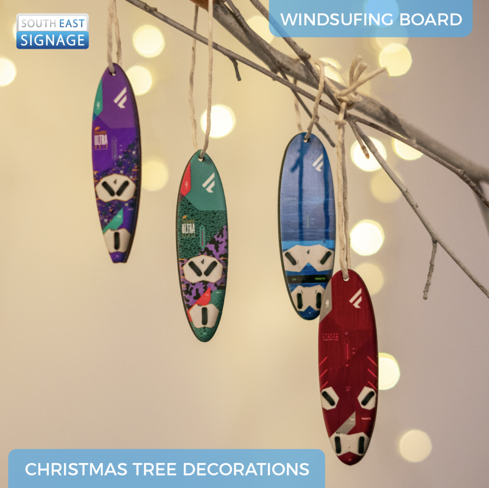 Windsurfing Board Christmas Tree Decorations image 0