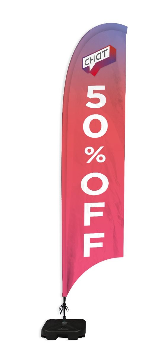 Custom Printed Feather Flags image 5