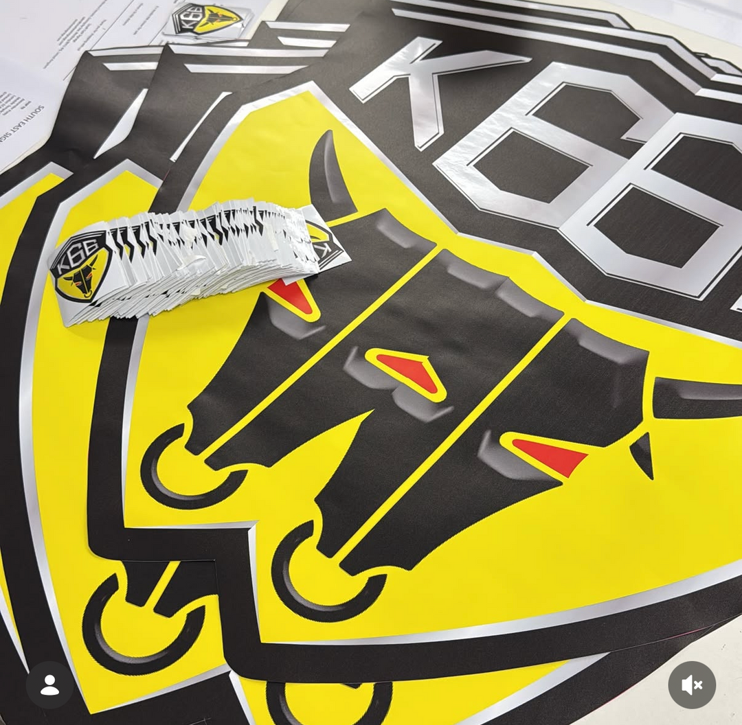 Custom Full Colour Dacron Stickers for Kites, Wings & Sails (Made to Order UK)