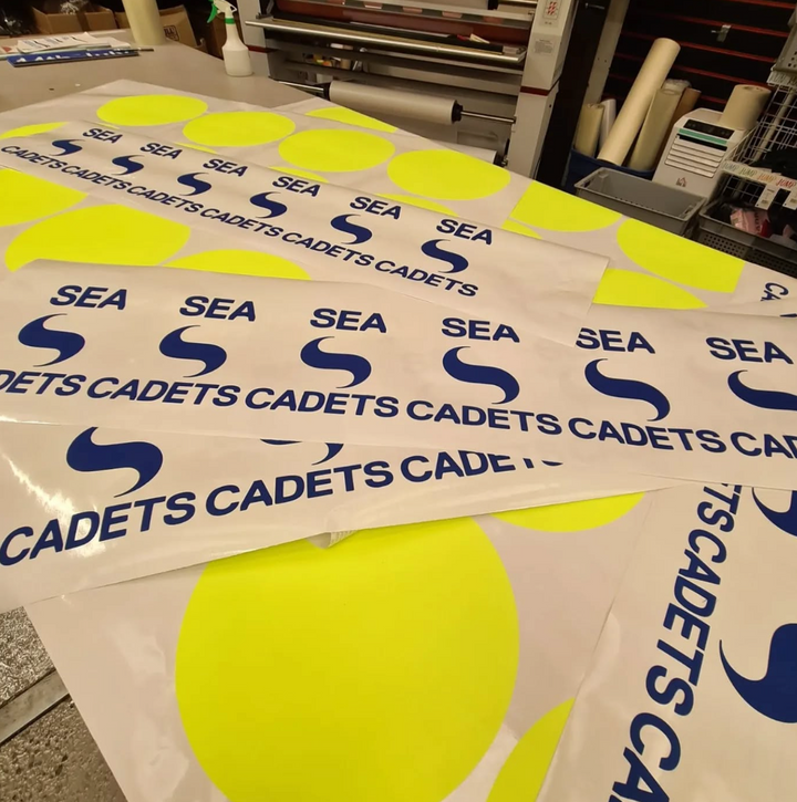 Custom Block Colour Dacron Stickers for Kites, Wings & Sails (262 GSM)