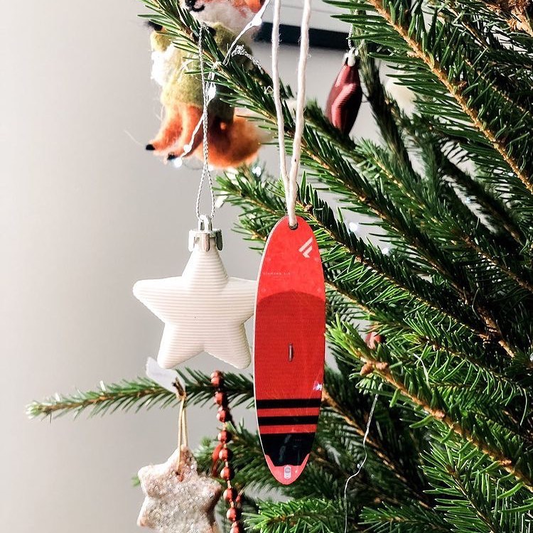 Bespoke Kayak or Canoe Christmas Tree Decoration image 2