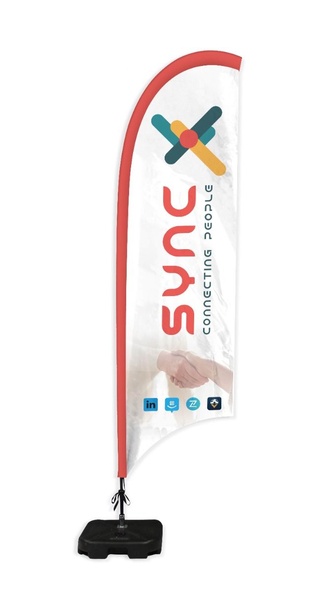 Custom Printed Feather Flags image 4