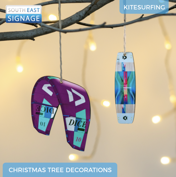 Kitesurfing Christmas Tree Decoration image 0