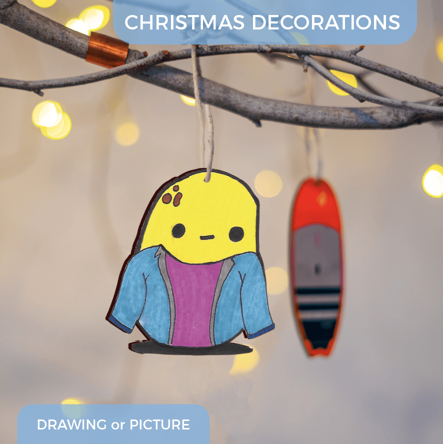 Any image as a christmas tree decoration! image 0