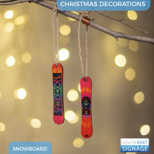 Your snowboard as a christmas tree decoration! image 0