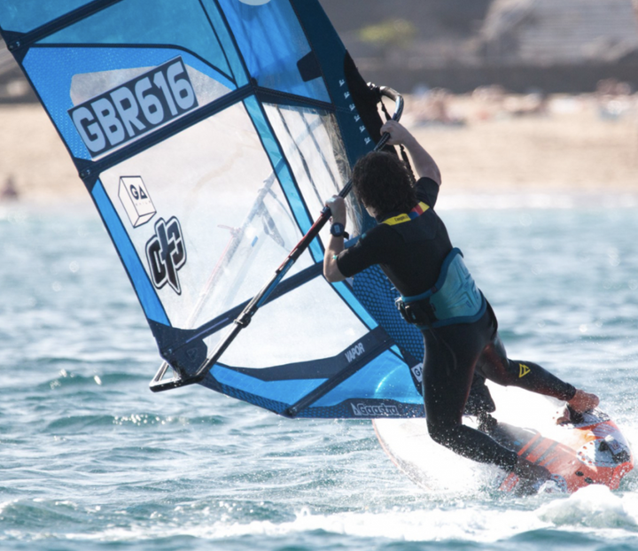 Custom Windsurfing Sail Numbers Sticker Set x 2